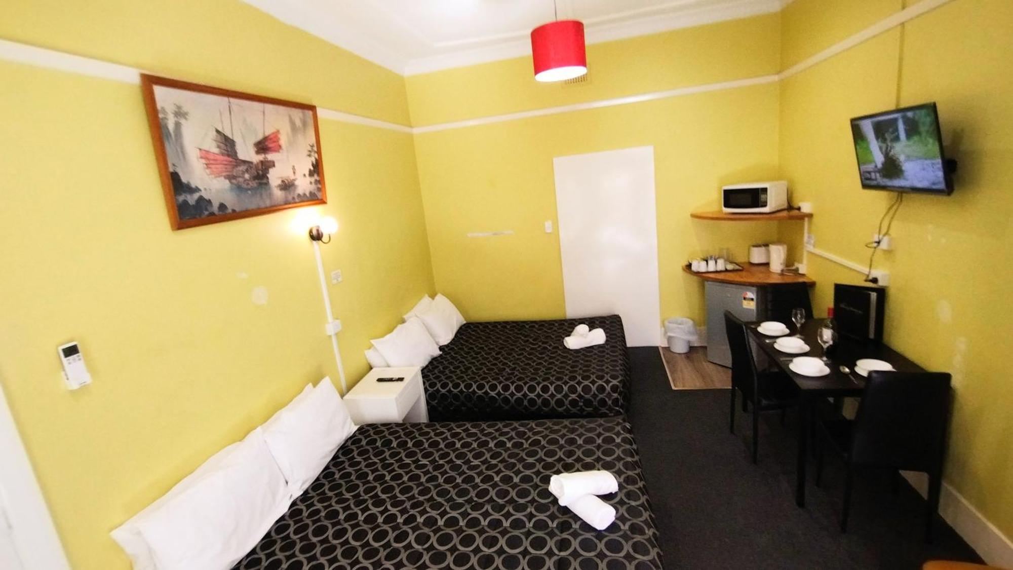 Albury Central Motel Bagian luar foto